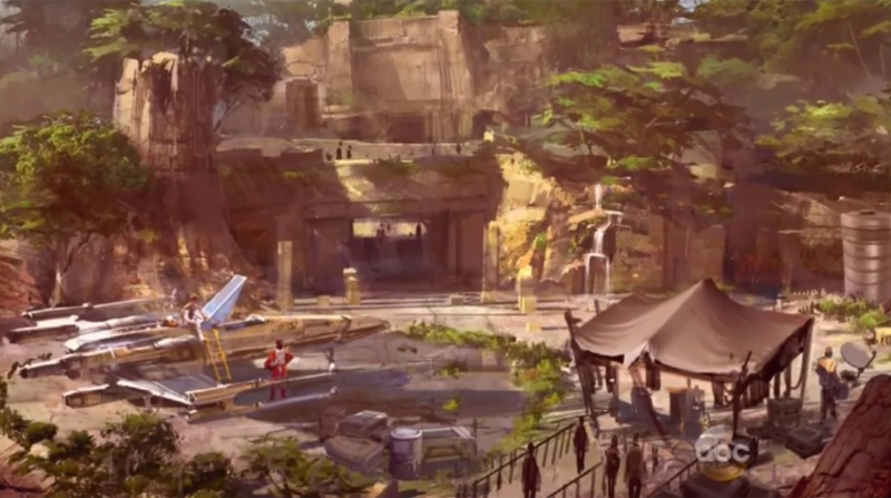 Illustration for article titled The New Star Wars Theme Parks Coming to Disney Look Out of This World